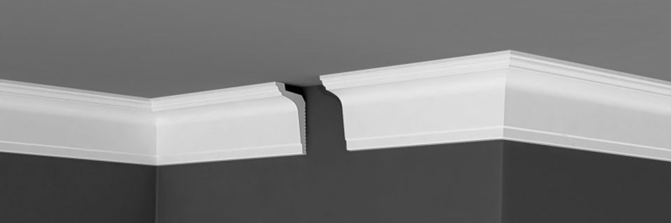 Плинтус потолочный Де-Багет П 08 50/80