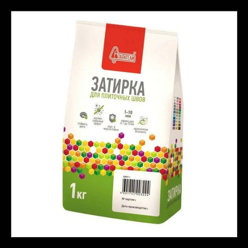 Затирка Старатели 1кг для швов №015 Бледно-розовая