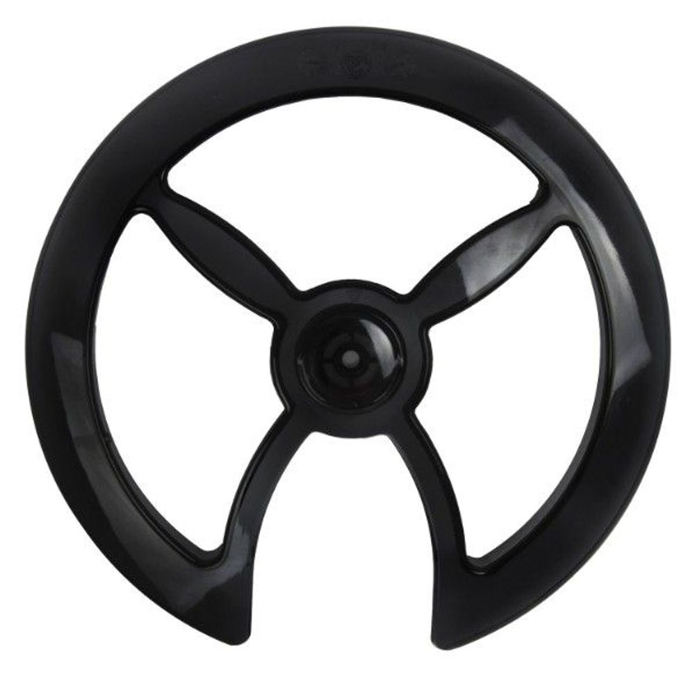 Защита системы 46/48 универс. c крепл. под полую каретку. пластик черная (5-352649)