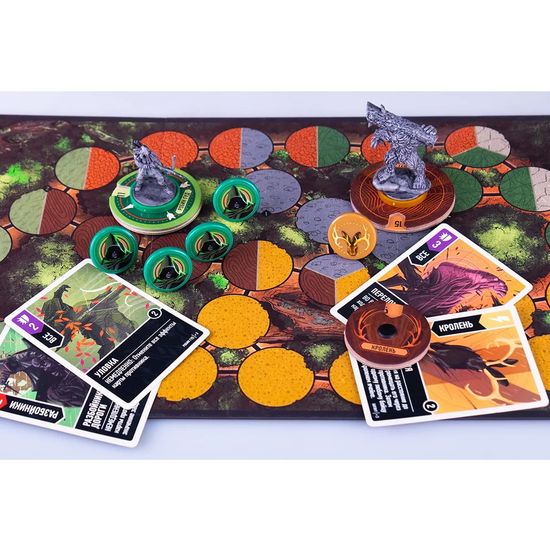 Настольная игра Unmatched. Бигфут против Робин Гуда