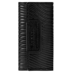 Футляр для ключей «Waves». Цвет черный