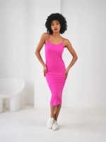 Платье летнее трикотажное лапша