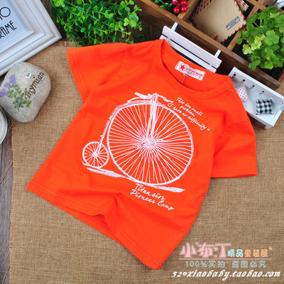 Футболка с принтом двухколесного винтажного велосипеда