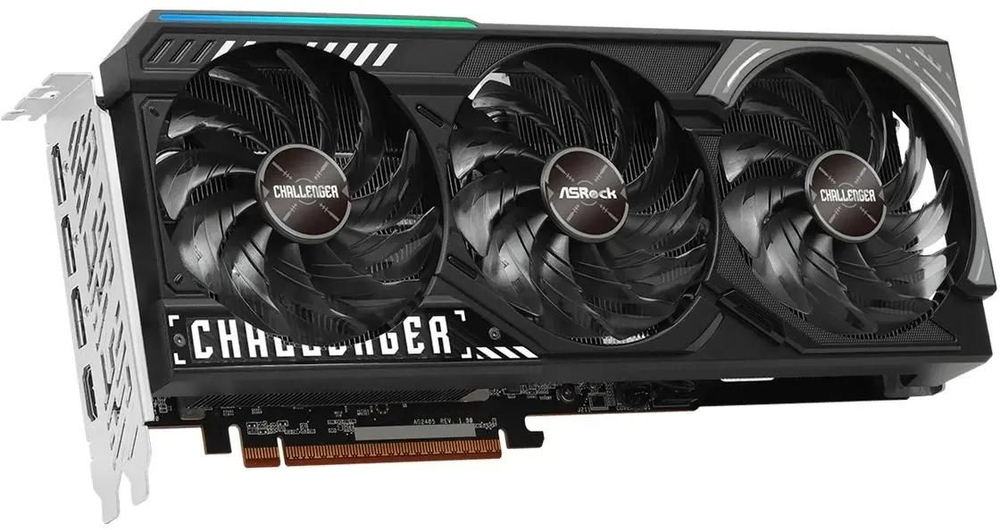 Видеокарта ASRock AMD  Radeon RX 9070 RX9070 CL 16G 16ГБ Challenger, GDDR6, Ret