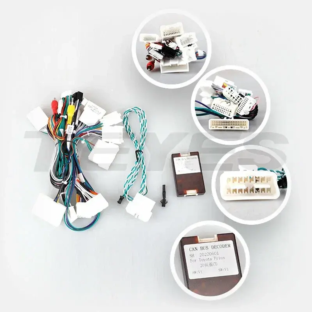 Магнитола для Toyota Prius 20 2003-2011 (наверх) - FarCar XXL9-9613F2 монитор 9.5" 2K QLED на Android 14, TS20, 8+256Гб, CarPlay, 4G SIM-слот