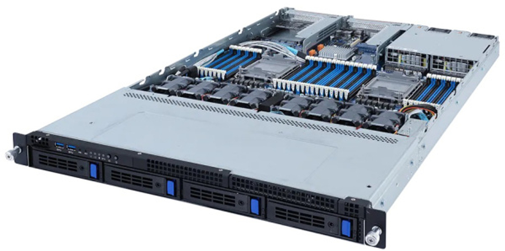 Серверная платформа 1U GIGABYTE R182-340