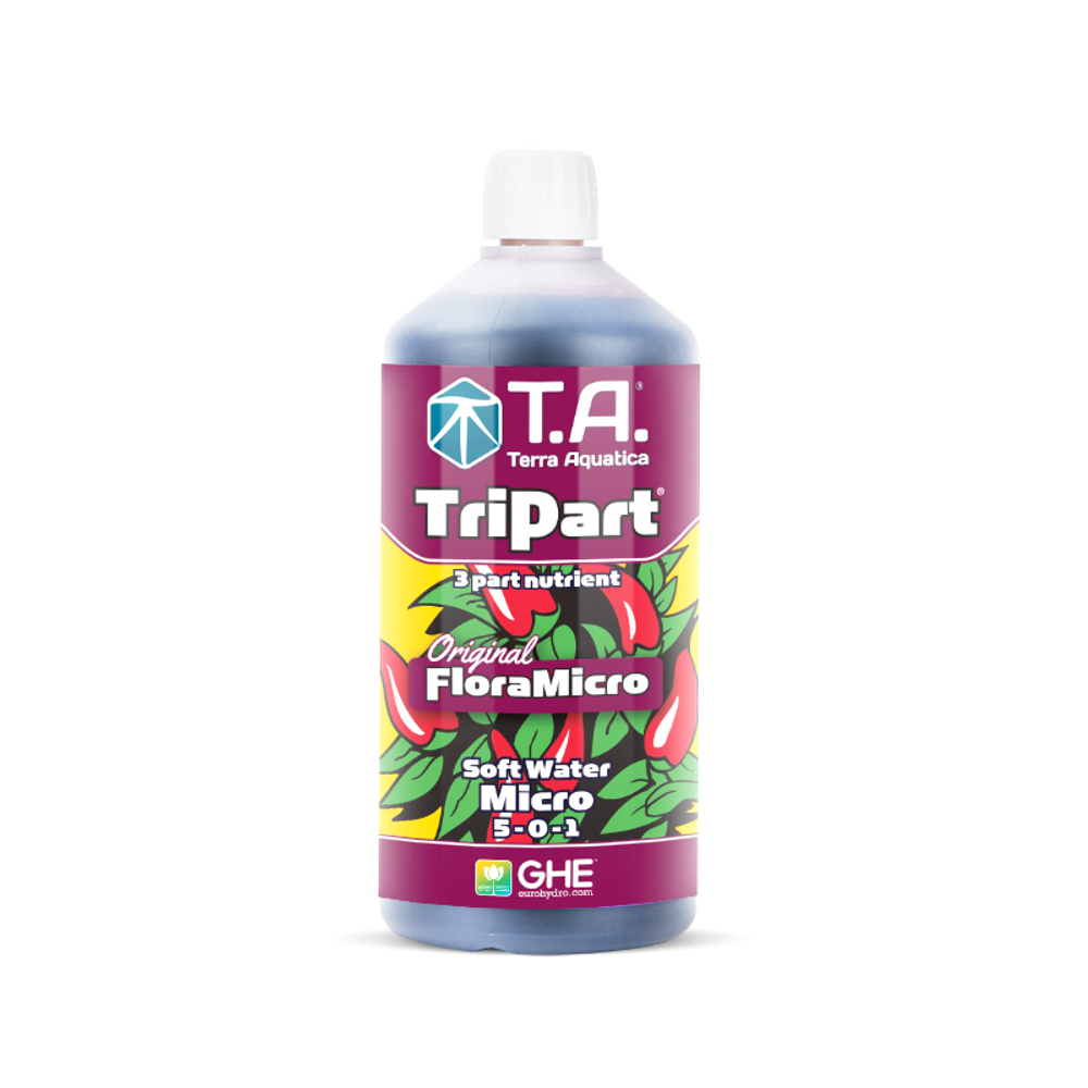Terra Aquatica TriPart Micro SW 1 л Удобрение минеральное для мягкой воды