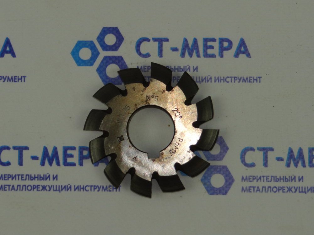 Фреза модульная М3.75 №5 (Р6М5) z=12
