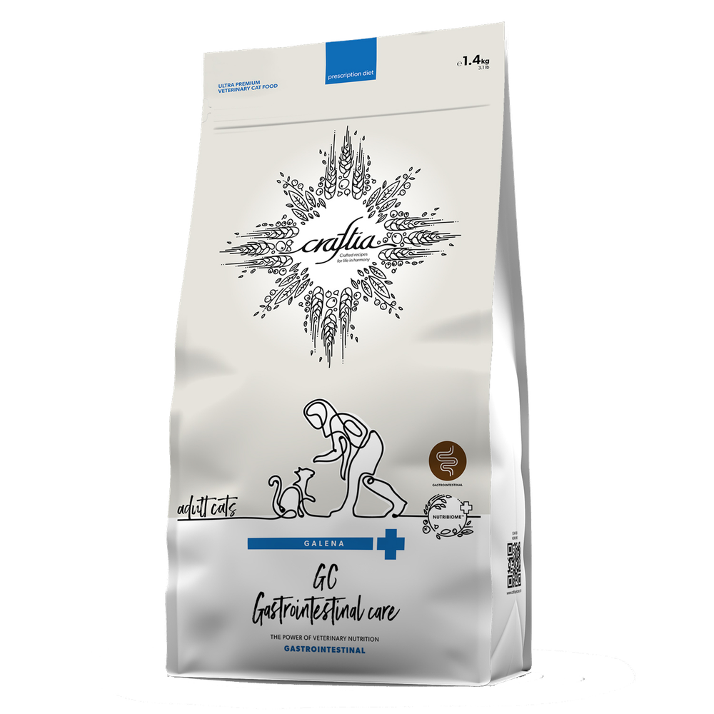 Craftia Galena Cat Gastrointestinal Care При заболеваниях ЖКТ 1,4кг.