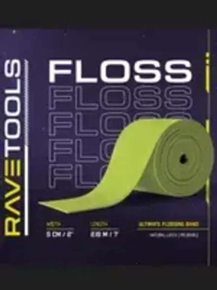RaveTape Эластичная лента RaveFloss 215cm*5cm*1.25mm
