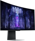 34" Монитор Samsung Odyssey OLED G8 S34BG850SI серебристый 175Hz 3440x1440 OLED