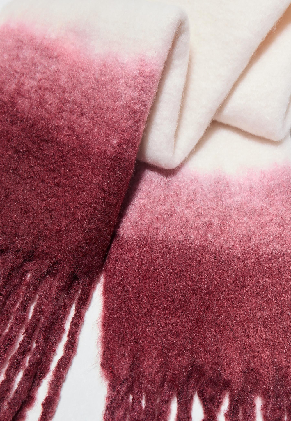 STRADIVARIUS Шарф, бургунди