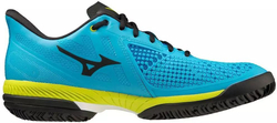 Теннисные кроссовки Mizuno Wave Exceed Tour 5 CC - jet blue/bolt neon/black