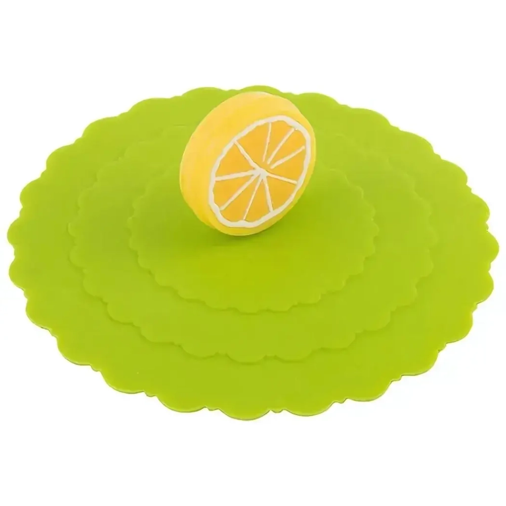 Крышка-присоска для кружек, чашек и банок FRESCO (силикон)