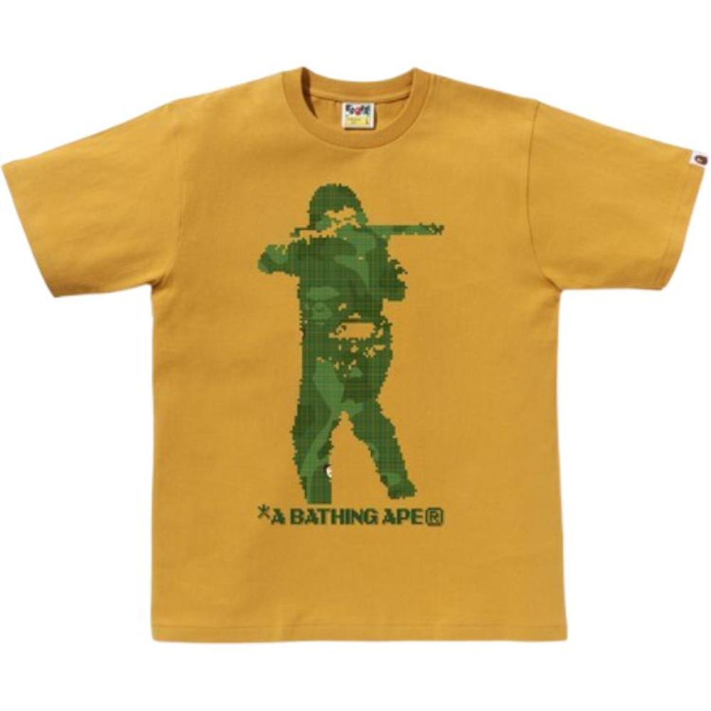A Bathing Ape Bitmap Soldier Tee