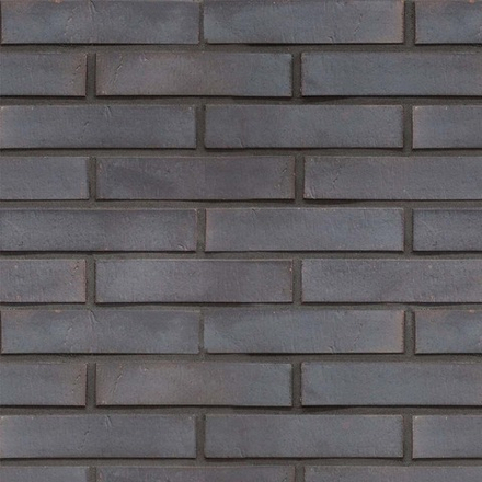 Плитка клинкерная фасадная Uniceramix IRON UX15 black Iron, 240x52x12 мм