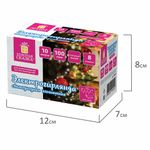 Электрогирлянда-нить комнатная "Стандарт" 10 м, 100 LED, холодный белый свет, 220 V, контроллер, ЗОЛОТАЯ СКАЗКА, 591347