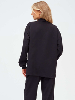 Черная рубашка Микадо