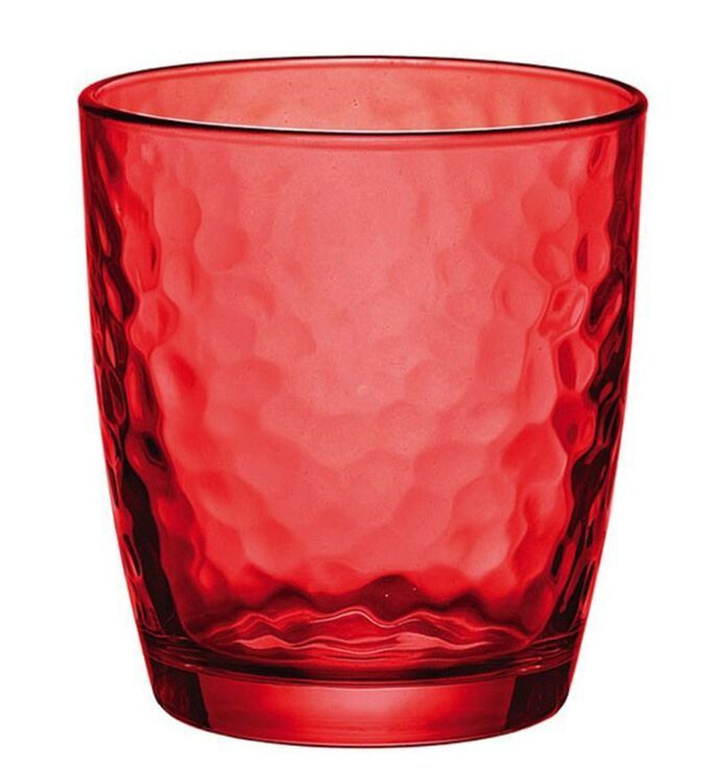 Стакан 320мл Bormioli Rocco Palatina красный
