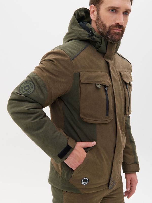 Костюм демисезонный Торнадо -15 ткань Исландия цвет Хаки