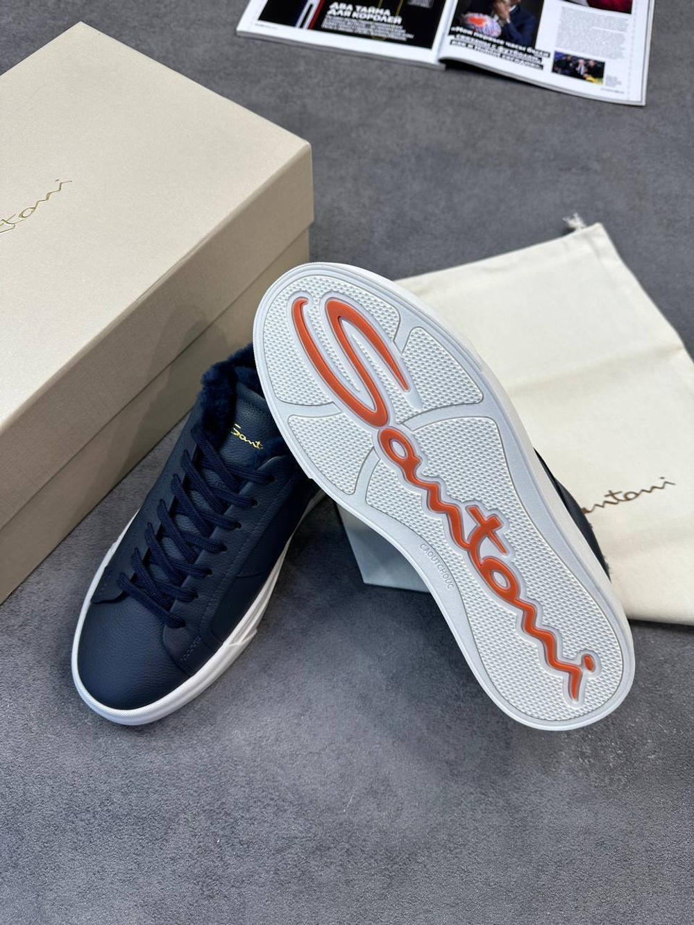Кеды Santoni