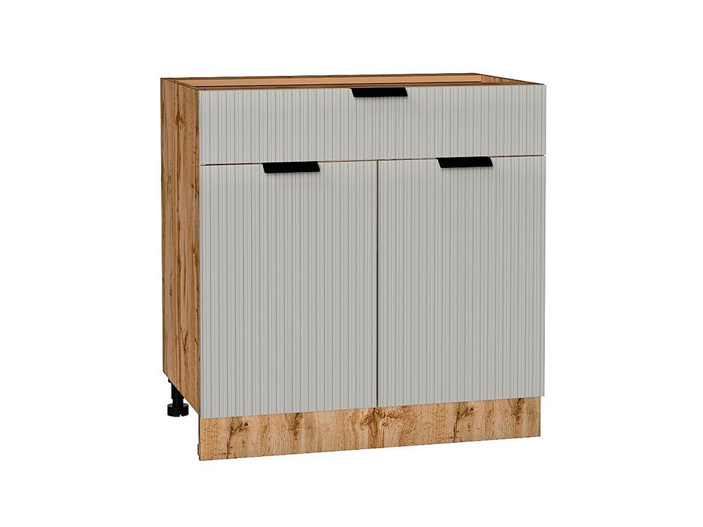 Шкаф нижний с 2-мя дверцами и ящиком Евро Лайн