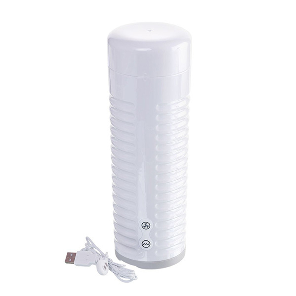 Интерактивный нереалистичный вибромастурбатор Lovense Max 2 Smart Male Massager White LE-01