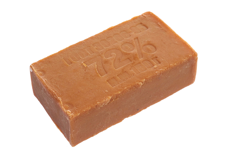 Мыло хозяйственное 72% 150г Меридиан без обертки