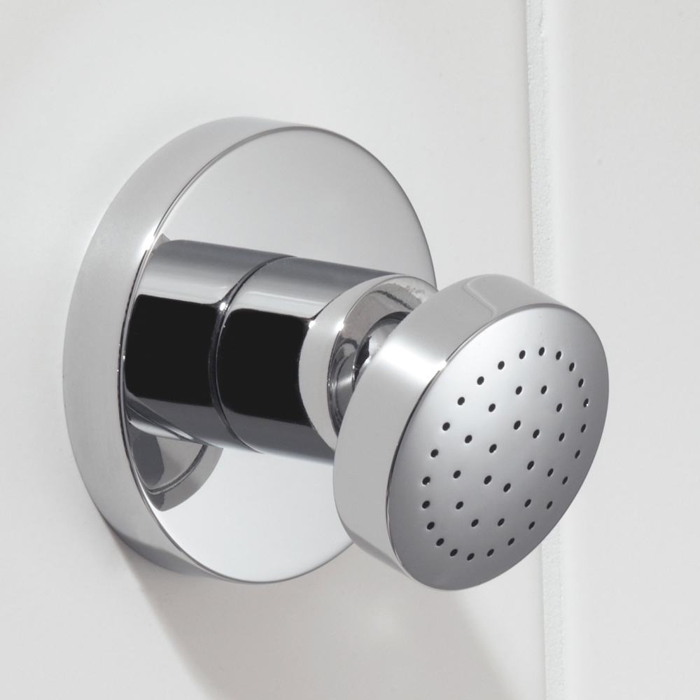 Steinberg Серия 100 Массажная форсунка 1/2“, поворотная, оптимальный поток воды с 5 л/мин., xром 100 4400