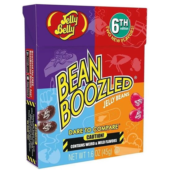 Конфеты Джелли Белли Бин Базлд, Jelly Belly Bean Boozled 6-я серия, 45 г (пакет)