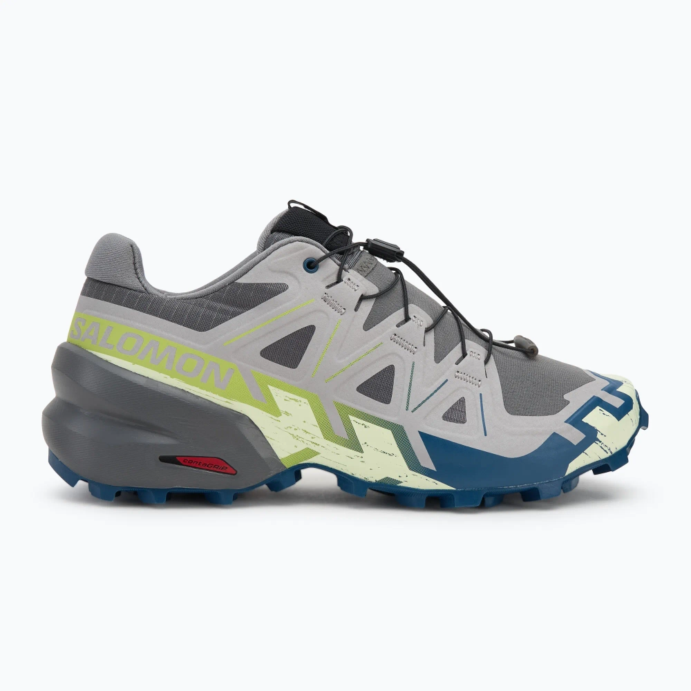 Кроссовки для бега Salomon Speedcross 6 castlerock/lime cream/poseidon