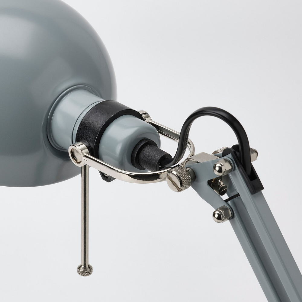 Настольный светильник IKEA FORSA (ФОРСА), Бирюзовый, 35 см