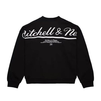 Баскетбольная толстовка Mitchell&Ness Branded Oversized Fleece Sweatshirt Black