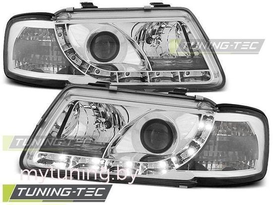 Передние фары daylight chrome для Audi A3 8L