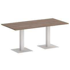 Onix Direct Стол прямоугольный O.SPRG-4 Дуб Аризона/Металл Белый 1800*900*750