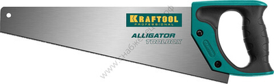 KRAFTOOL Alligator Toolbox 13 350 мм, Ножовка по дереву (15227-35)