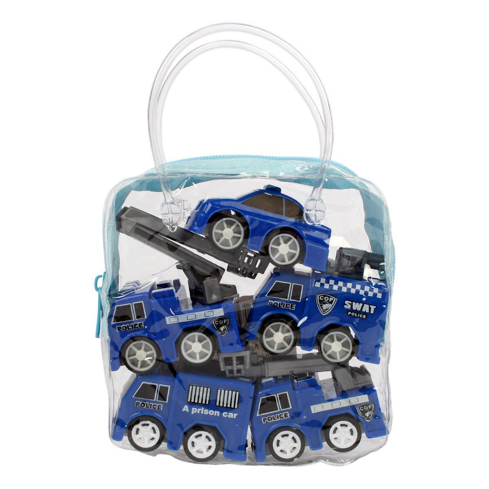 Набор машин 5шт, сумка 616