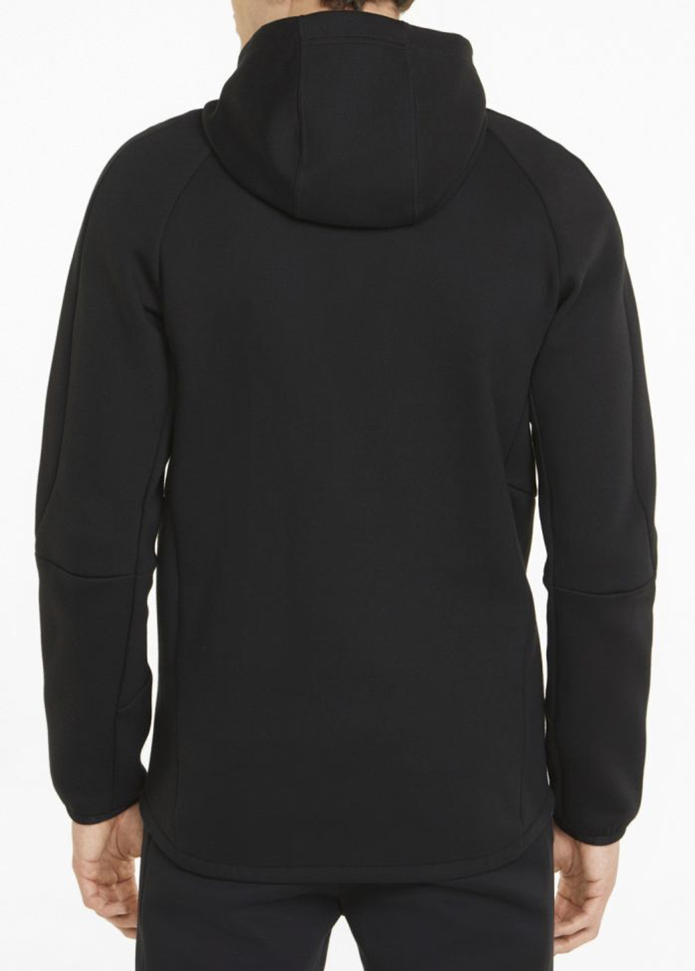 Мужская теннисная кофта Puma Evostripe Full Zip Hoodie - puma black