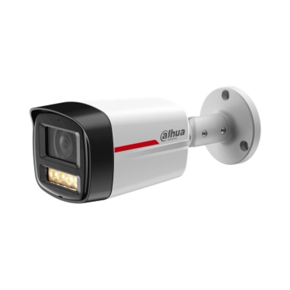 Уличная  IP-камера видеонаблюдения Wizcolor с ИИ 2Мп Dahua DH-IPC-HFW2249TLP-S-LED-0600B-PRO