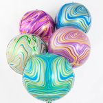 Шар 3D сфера Мраморная иллюзия, Фуше