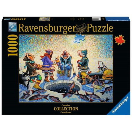 Пазл Ravensburger 168316 Подлёдная рыбалка 1000 элементов 168316