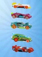 Набор из 5 машинок Хот Вилс Action HTV45