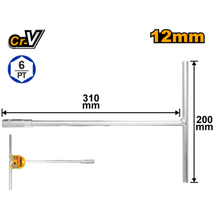 Ключ торцевой INGCO HTSW1208 12 мм