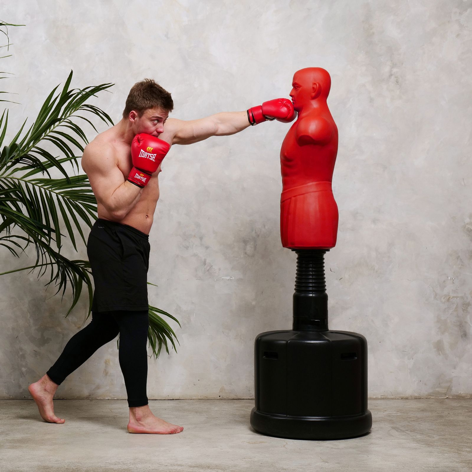 Манекен Boxing Punching Man-Medium TLS-BHR (красн) фото №16