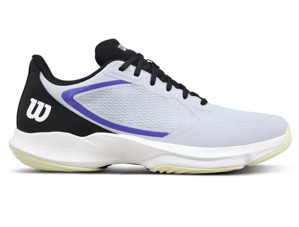 Мужские кросовки для Padel Wilson Hurakn Lite - gray dawn/black/tender yellow
