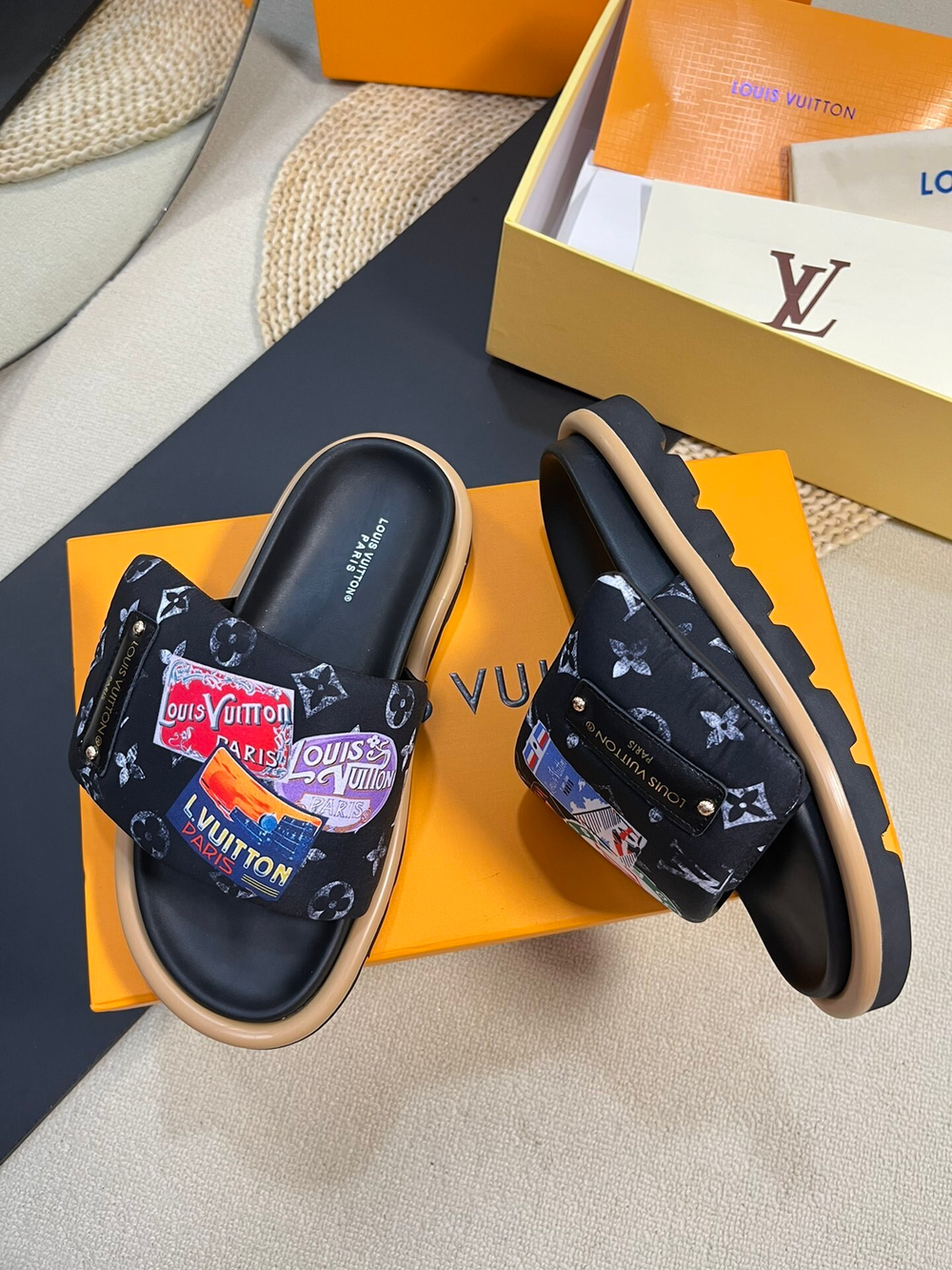 Louis Vuitton Pool Pillow Flat Comfort Mule