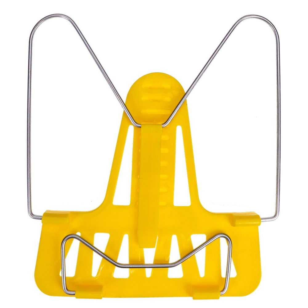 Подставка для книг Проф-Пресс, 190х210 мм, "Цветное ассорти", пластик, металл, пластиковый регулятор высоты, ассорти