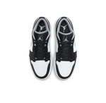 Мужские кроссовки Air Jordan 1 Low "Black White Grey" 553558-040