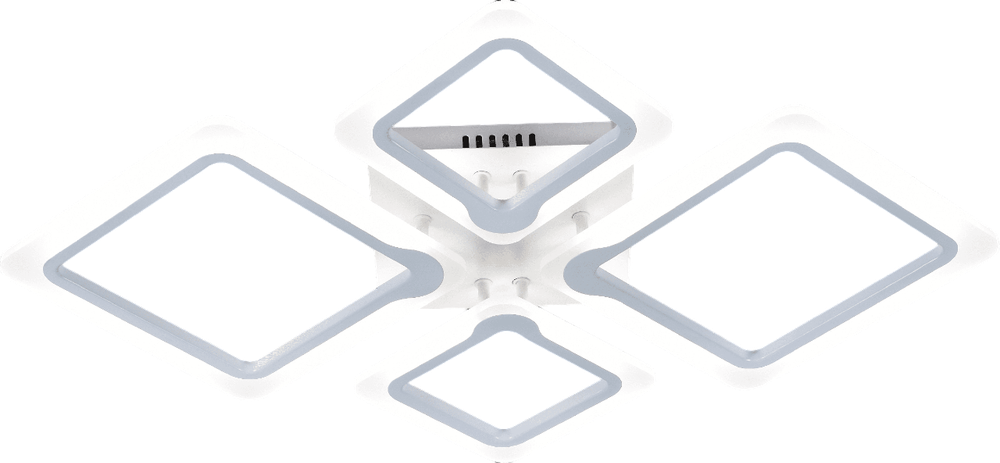 Люстра LI8850/4A, белая, 92W, LM5000, 750*570*75 мм