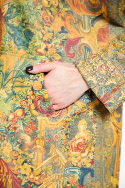 Комплект (худи и леггинсы) "Четыре стихии", по мотивам фламандских гобеленов 17 века "Времена года, четыре стихии"